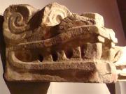 Scultura architettonica di Serpente Piumato 200-400 d.C.